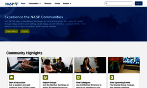 Communities.nasponline.org thumbnail