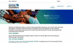 Communities.nsgc.org thumbnail