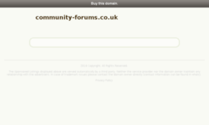 Community-forums.co.uk thumbnail