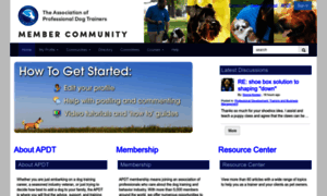 Community.apdt.com thumbnail