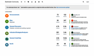 Community.backtrader.com thumbnail