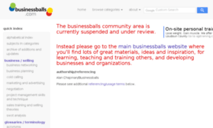 Community.businessballs.com thumbnail