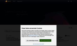 Community.cback.de thumbnail