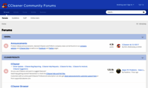 Community.ccleaner.com thumbnail