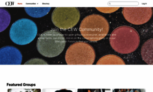 Community.cew.org thumbnail