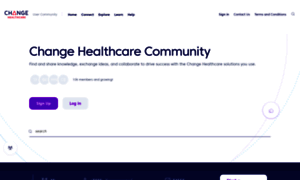 Community.changehealthcare.com thumbnail