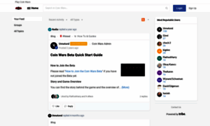 Community.coinwars.io thumbnail