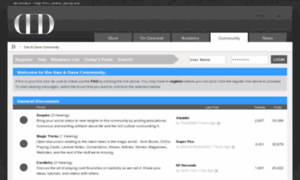 Community.dananddave.com thumbnail