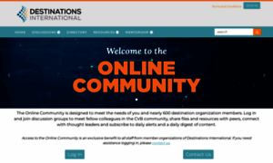 Community.destinationsinternational.org thumbnail