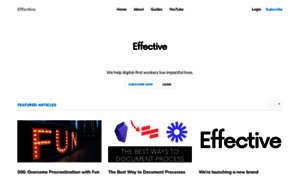 Community.effectiveremotework.com thumbnail
