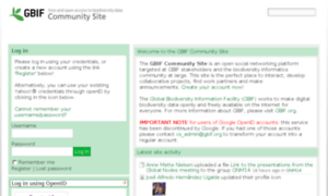 Community.gbif.org thumbnail