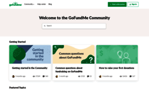Community.gofundme.com thumbnail