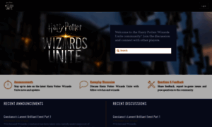 Community.harrypotterwizardsunite.com thumbnail