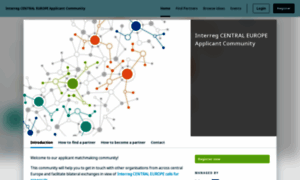 Community.interreg-central.eu thumbnail