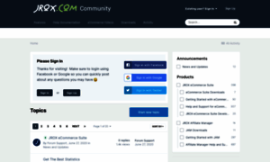 Community.jrox.com thumbnail