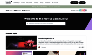 Community.klaviyo.com thumbnail