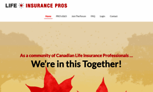 Community.lifeinsurancepros.ca thumbnail