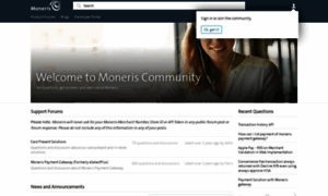 Community.moneris.com thumbnail