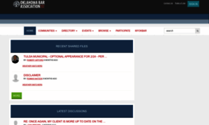Community.okbar.org thumbnail