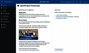 Community.openproject.org thumbnail