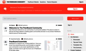 Community.peerboard.com thumbnail