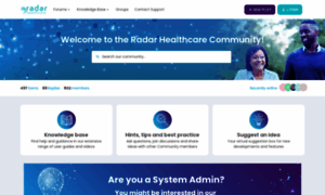 Community.radarhealthcare.com thumbnail