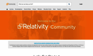 Community.relativity.com thumbnail