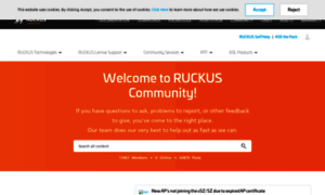 Community.ruckuswireless.com thumbnail