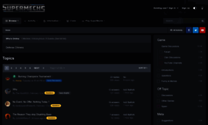Community.supermechs.com thumbnail