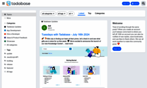 Community.tadabase.io thumbnail