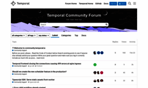 Community.temporal.io thumbnail