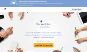 Community.theinstitutes.org thumbnail