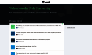 Community.ulule.com thumbnail