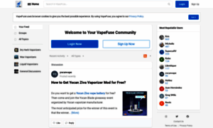 Community.vapefuse.com thumbnail