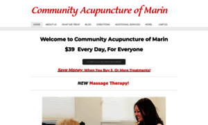 Communityacupunctureofmarin.com thumbnail