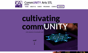 Communityartsstl.org thumbnail