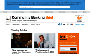 Communitybankingbrief.com thumbnail