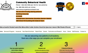 Communitybehavioralhealth.net thumbnail