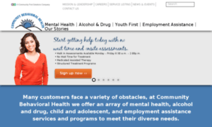 Communitybehavioralhealth.org thumbnail