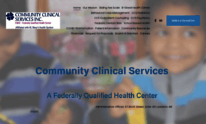 Communityclinicalservices.org thumbnail