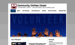 Communityclothescloset.net thumbnail