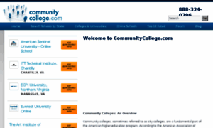 Communitycollege.com thumbnail