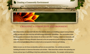 Communityenvironment.weebly.com thumbnail