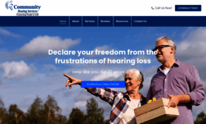 Communityhearingservices.com thumbnail