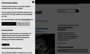 Communityinterestcompanies.blog.gov.uk thumbnail