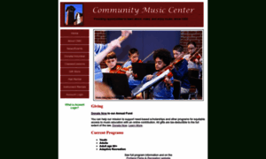 Communitymusiccenter.org thumbnail