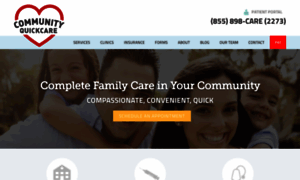 Communityquickcare.com thumbnail