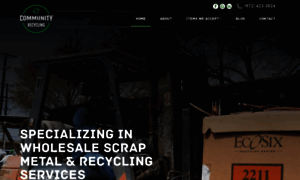 Communityrecyclingplano.com thumbnail