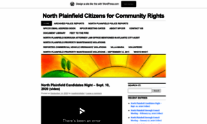 Communityrights.wordpress.com thumbnail