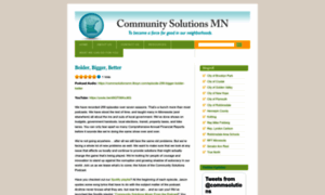 Communitysolutionsmn.wordpress.com thumbnail